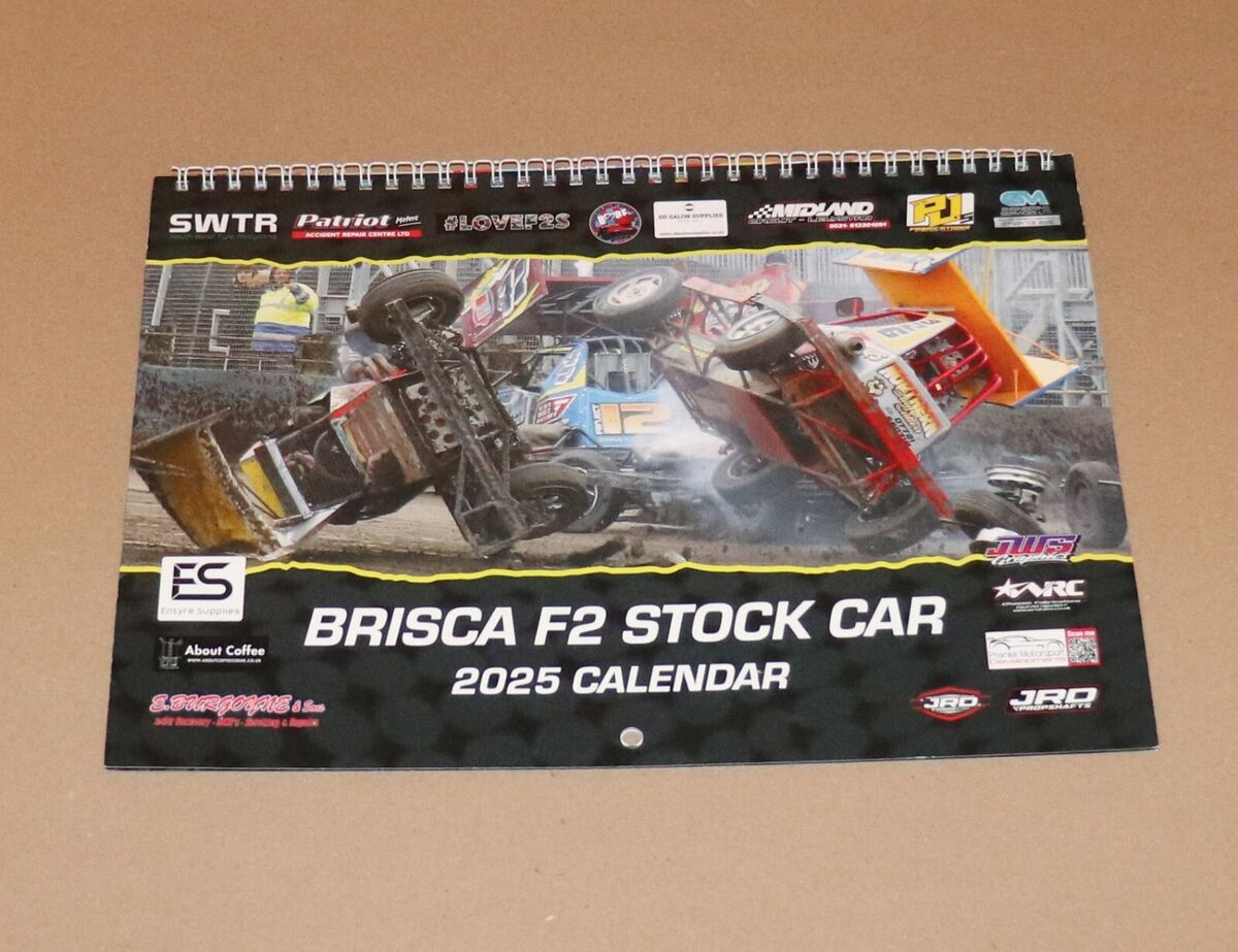 2025 Brisca F2 Stock Car Racing Calendar, Double A4 (Brisca F2) | Ebay | Calendário Stock Car 2025