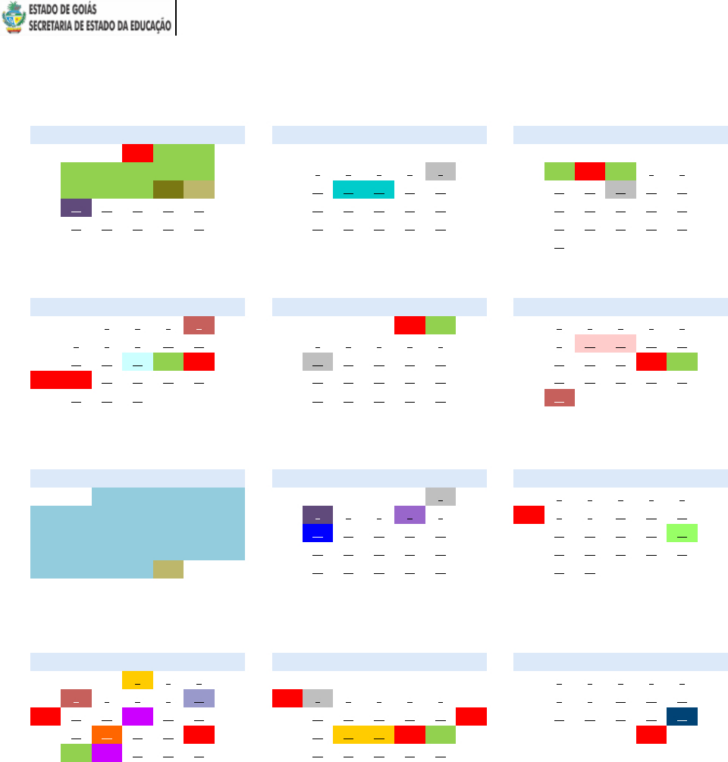 Calendário Escolar 2025 Goiás