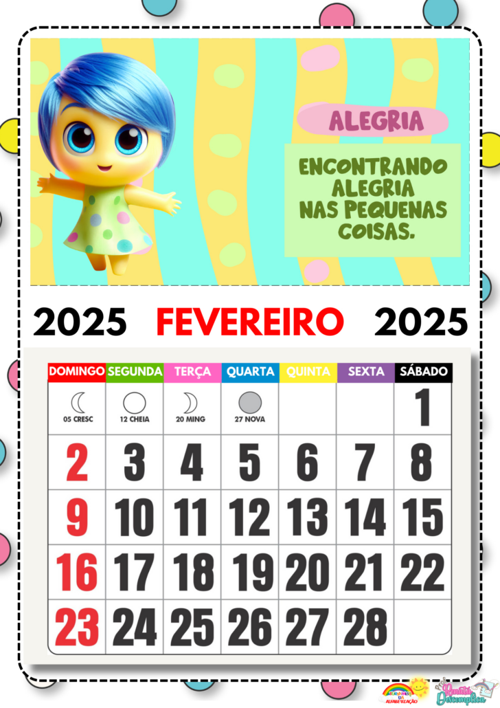 Calendário 2025 Espirito Santo