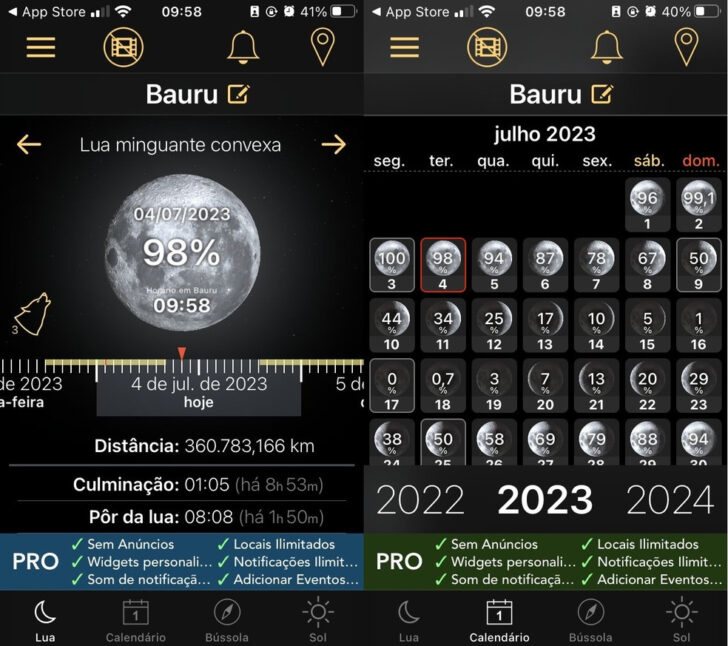 Calendário Lunar 2025 Inmet