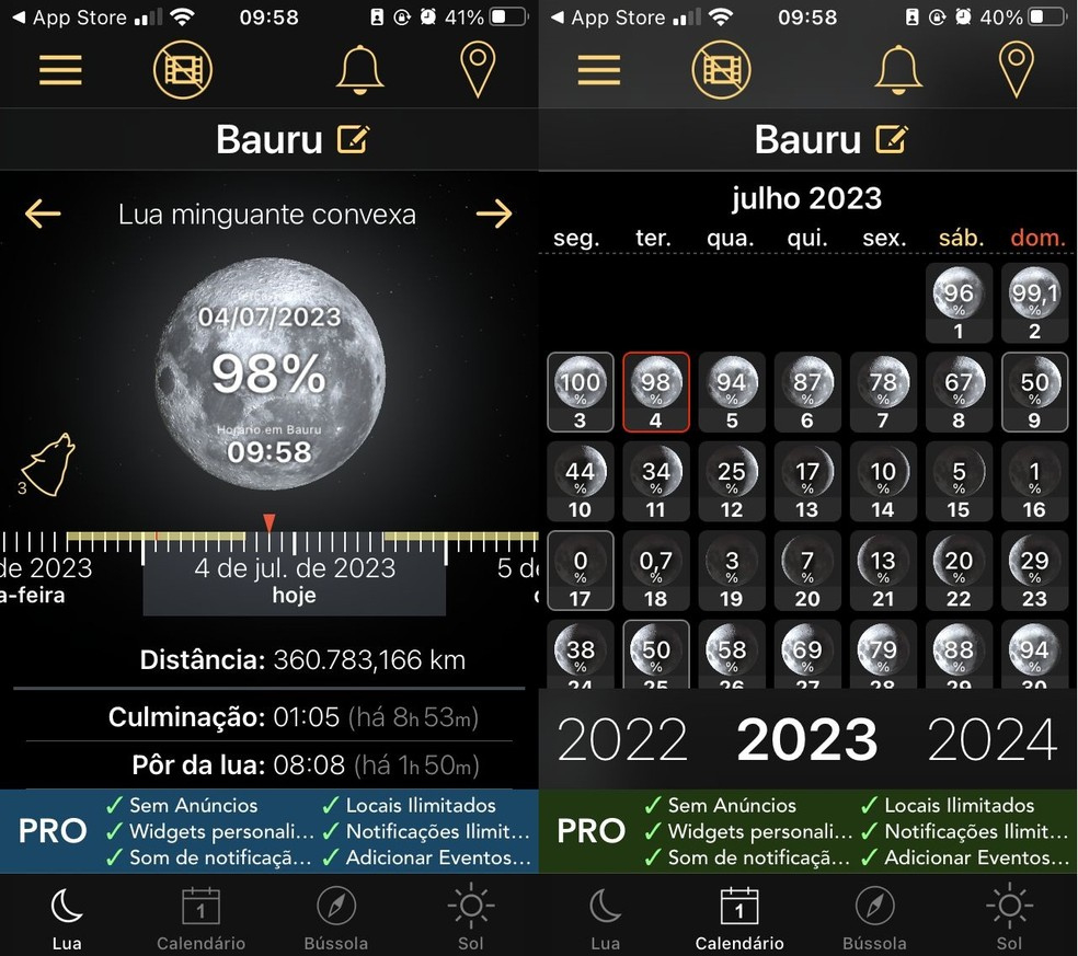 Calendário Das Fases Da Lua Em Julho: Veja 5 Sites E Apps Para | Calendário Lunar 2025 Inmet