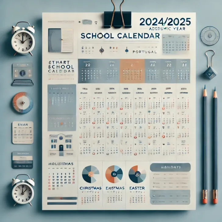 Calendário Escolar 2025 Portugal