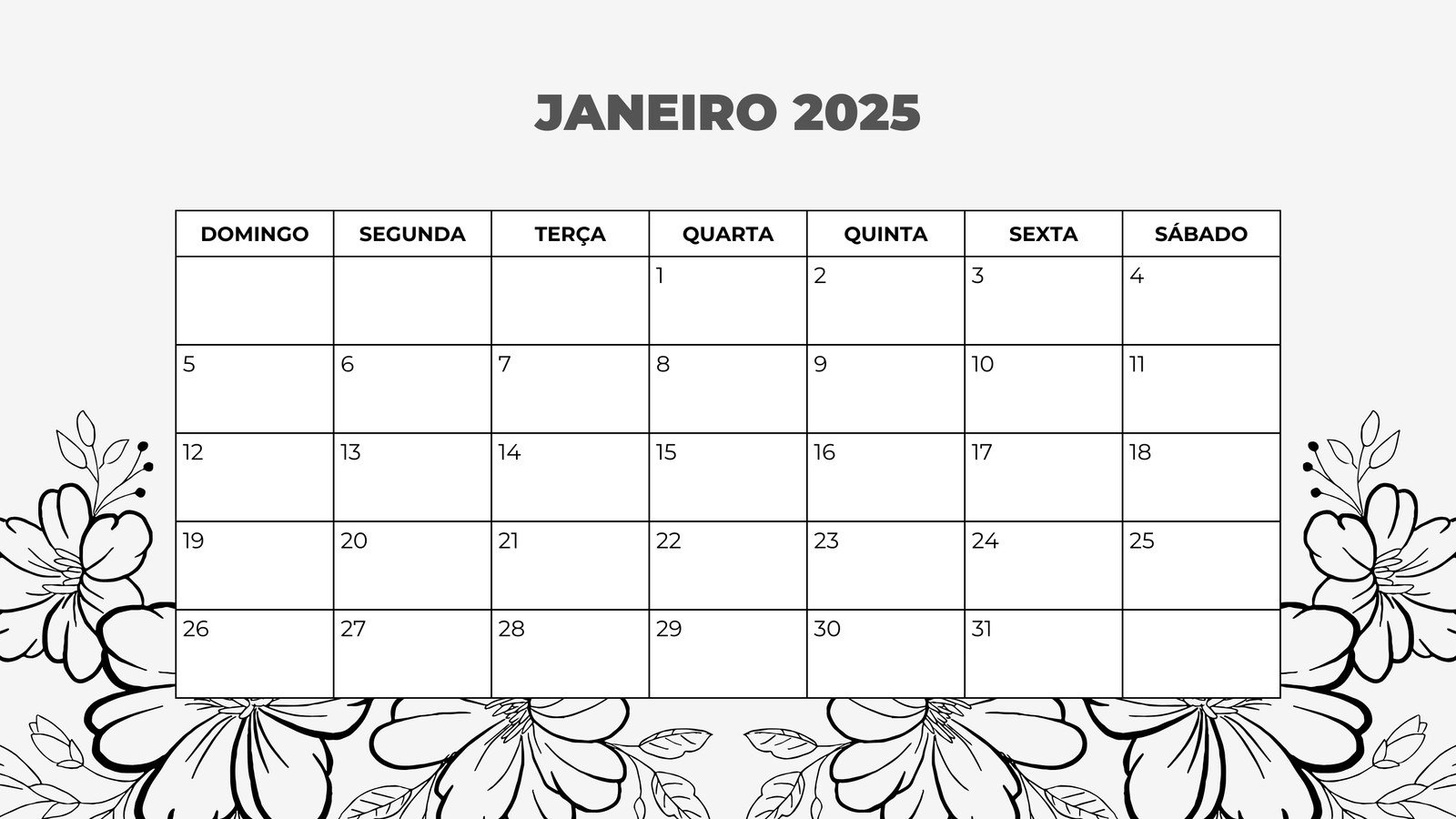 Calendários - Diversos Modelos Para Editar E Personalizar | Canva | Calendário 2025 Mensal