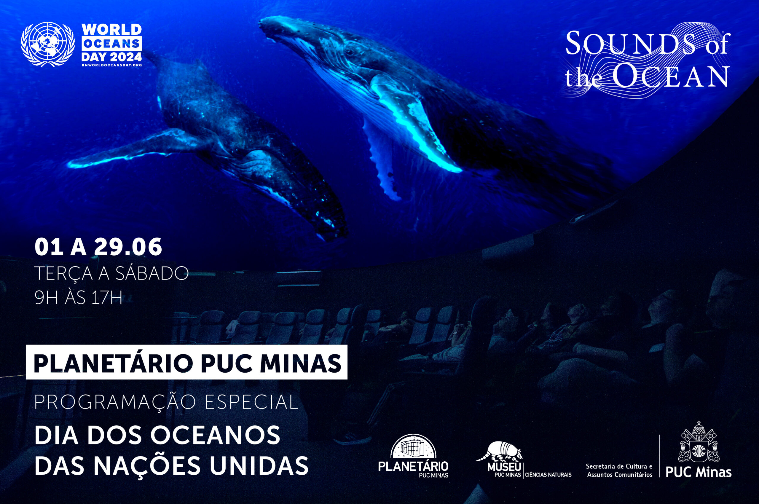 Dia Dos Oceanos Das Nações Unidas No Planetário Puc Minas - United | Calendário Puc Minas 2025