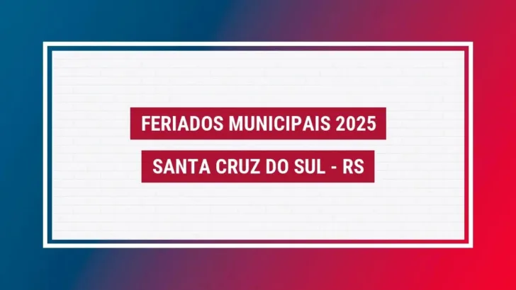 Calendário do Santa Cruz 2025