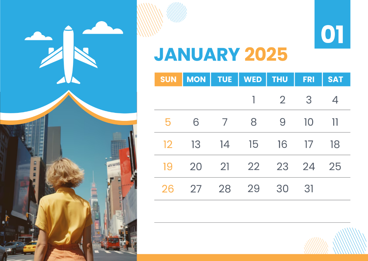 Free 2025 Desk Calendar Template - Edit Online &amp;amp; Download | Calendário De Janeiro 2025 Informational