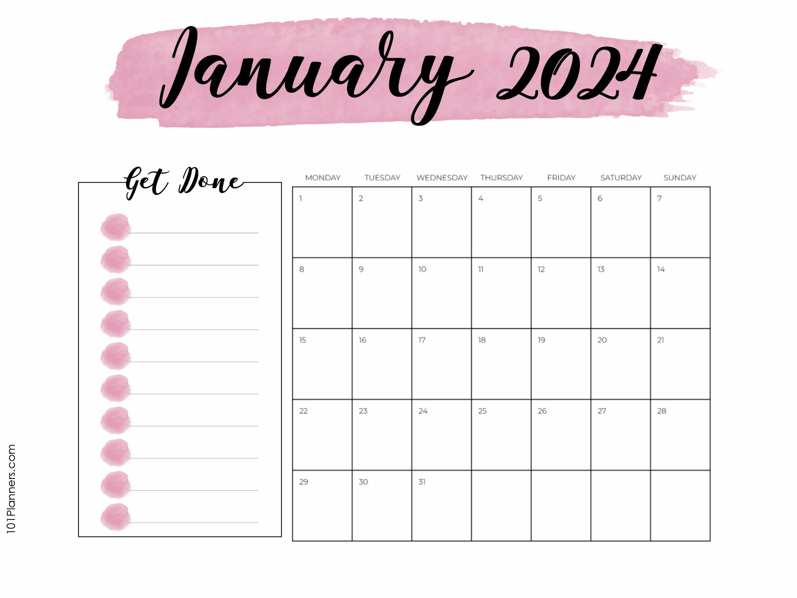 Free Printable January 2025 Calendar | Customize Online | Calendário 2025 Janeiro Informational