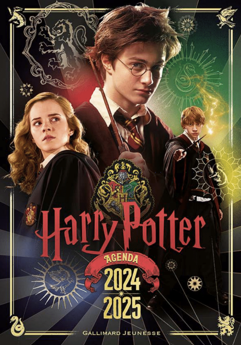 Harry Potter - Agenda 2024-2025 | Calendário Harry Potter 2025