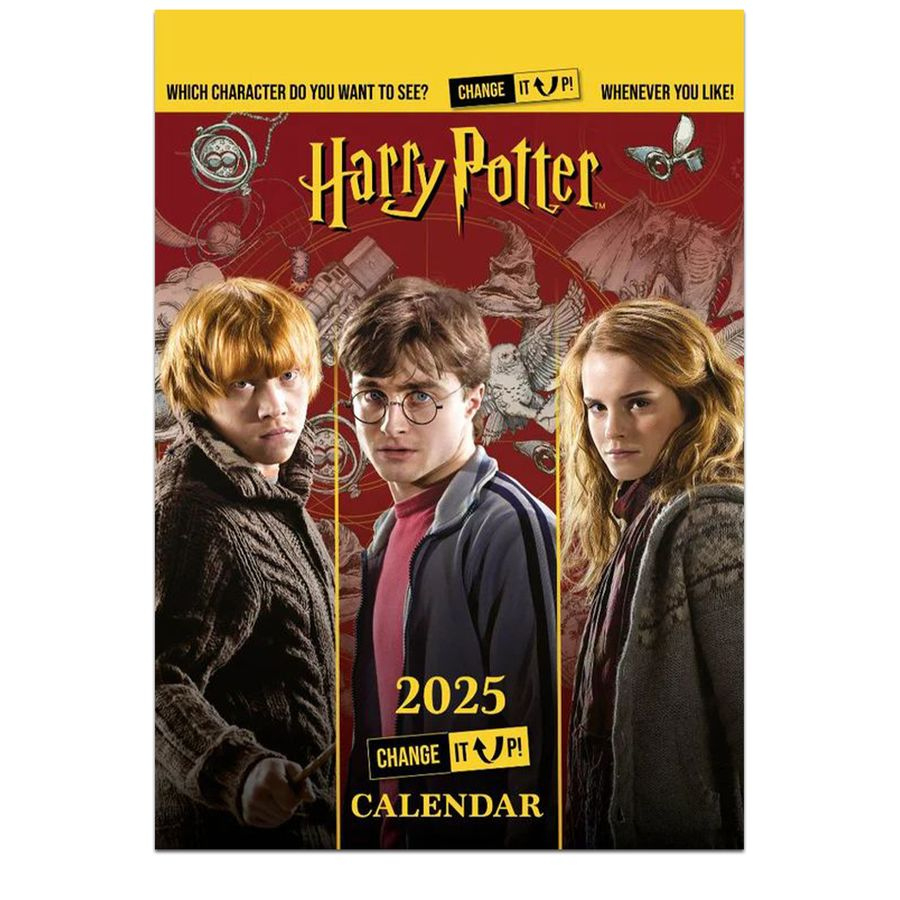 Harry Potter Kalender 2025 Change It Up Kalender - Jahreskalender | Calendário Harry Potter 2025