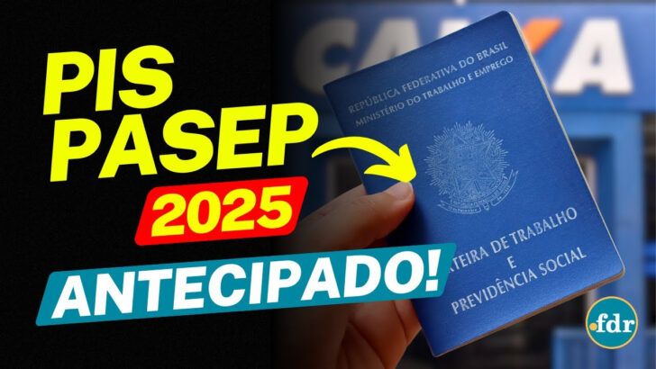 Antecipação do Pis 2025 Calendário