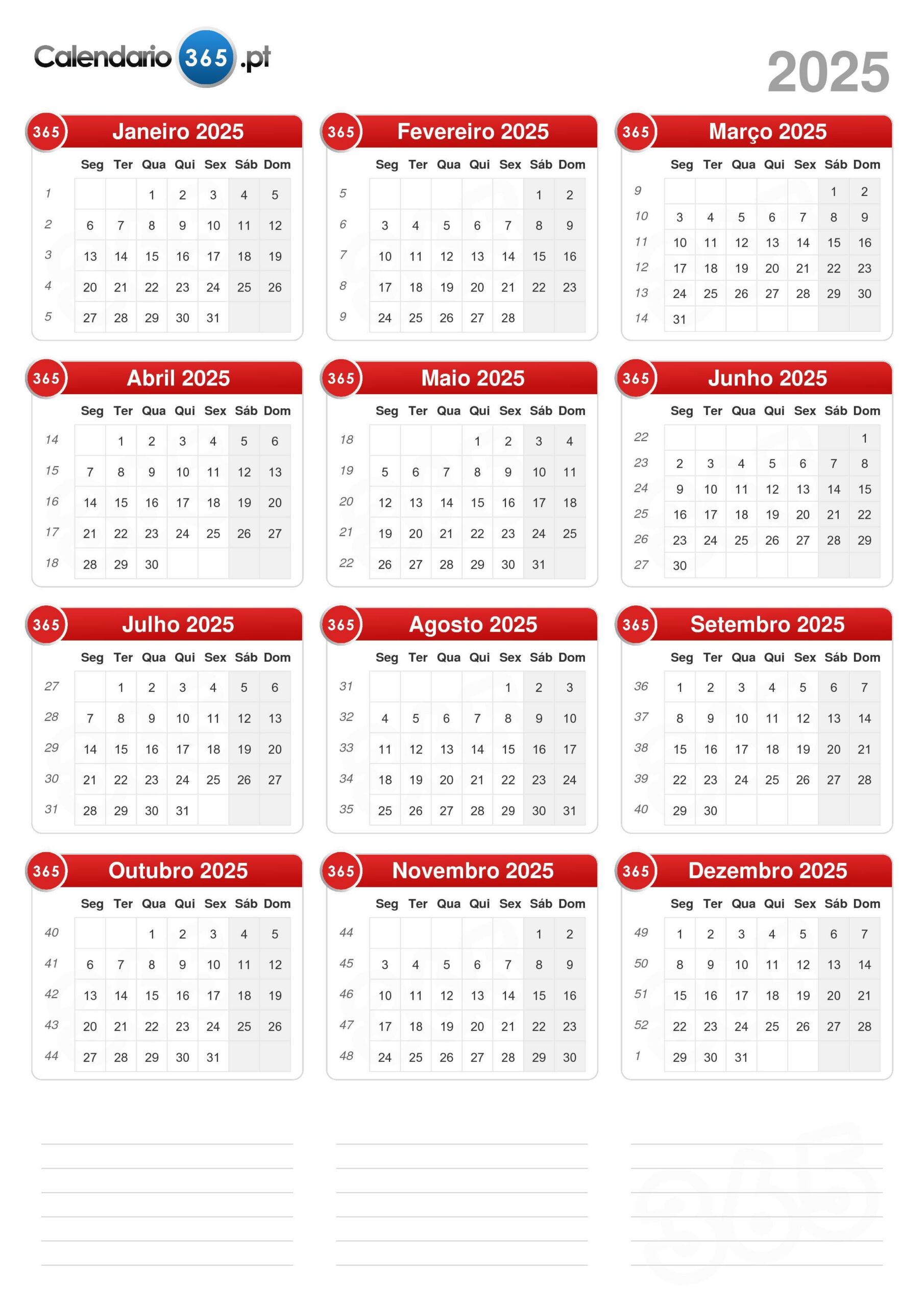 Calendário 2025 | Eu Quero Ver O Calendário De Fevereiro De 2025