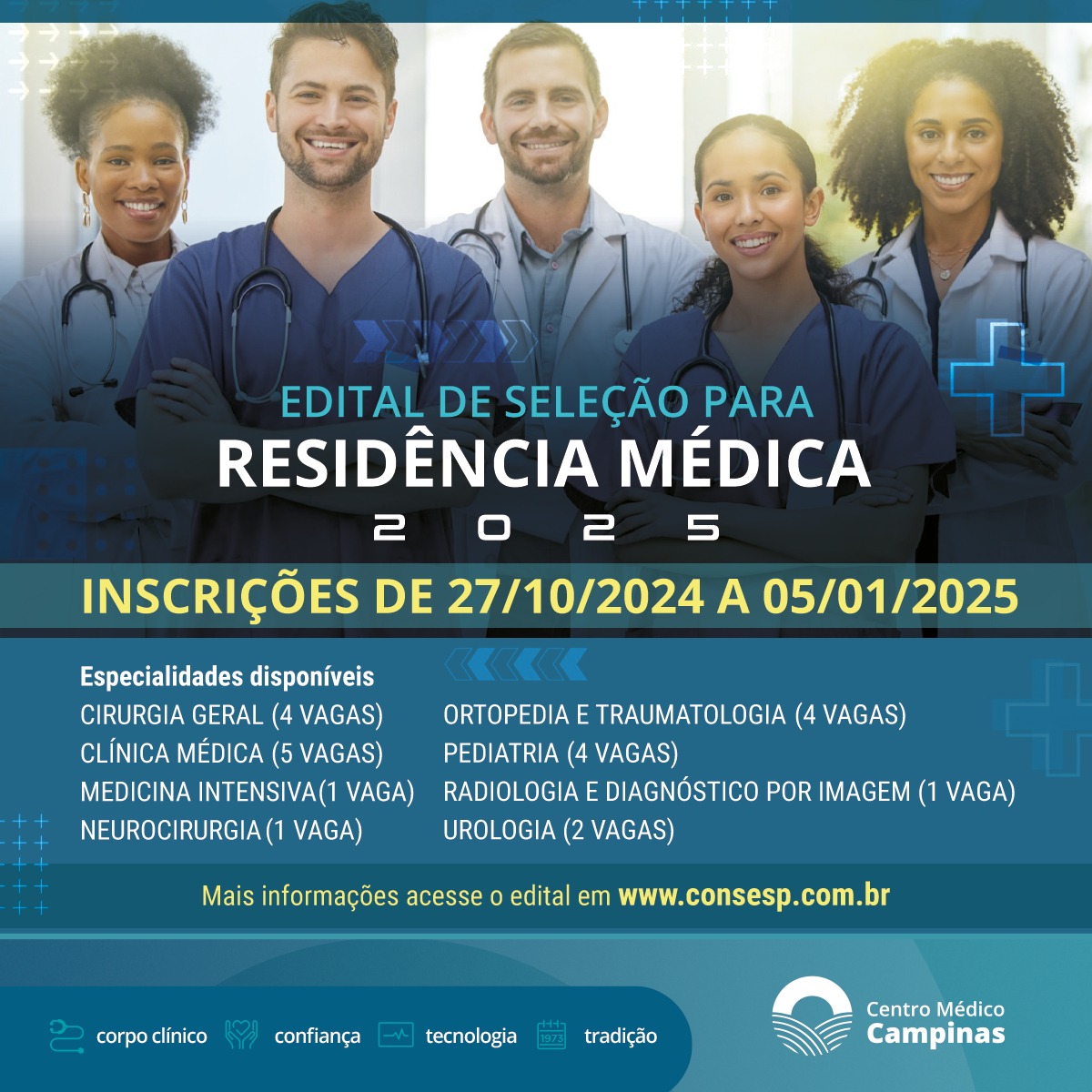 Centro Médico Campinas | Calendário Residencia Medica 2025