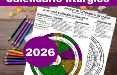 2026 Calenderio Litúrgico | Unverwechselbar | Cat Lica | Calendario liturgico de 2026