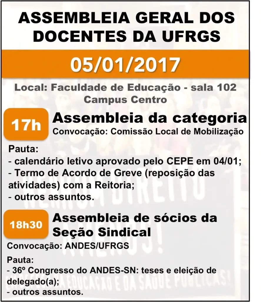 Arquivo De Calendário Acadêmico - Andes Ufrgs | Calendário Acadêmico Ufrgs 2025
