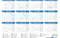Calendário 2026 | Calendario De 2026 Com Feriados