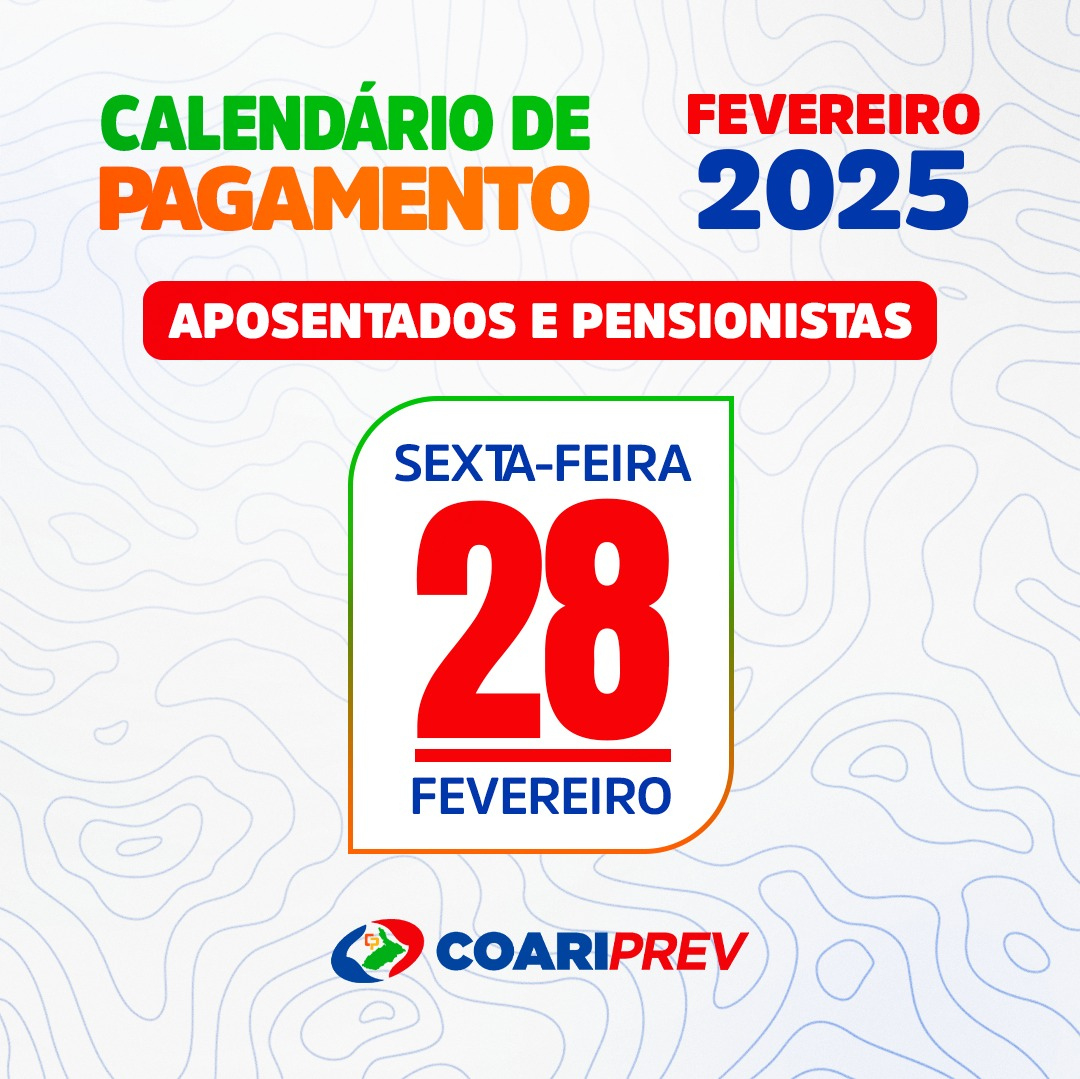 Calendário De Pagamento Do Mês De Fevereiro Dos Aposentados E | Calendário Dos Aposentados mês de Fevereiro 2025