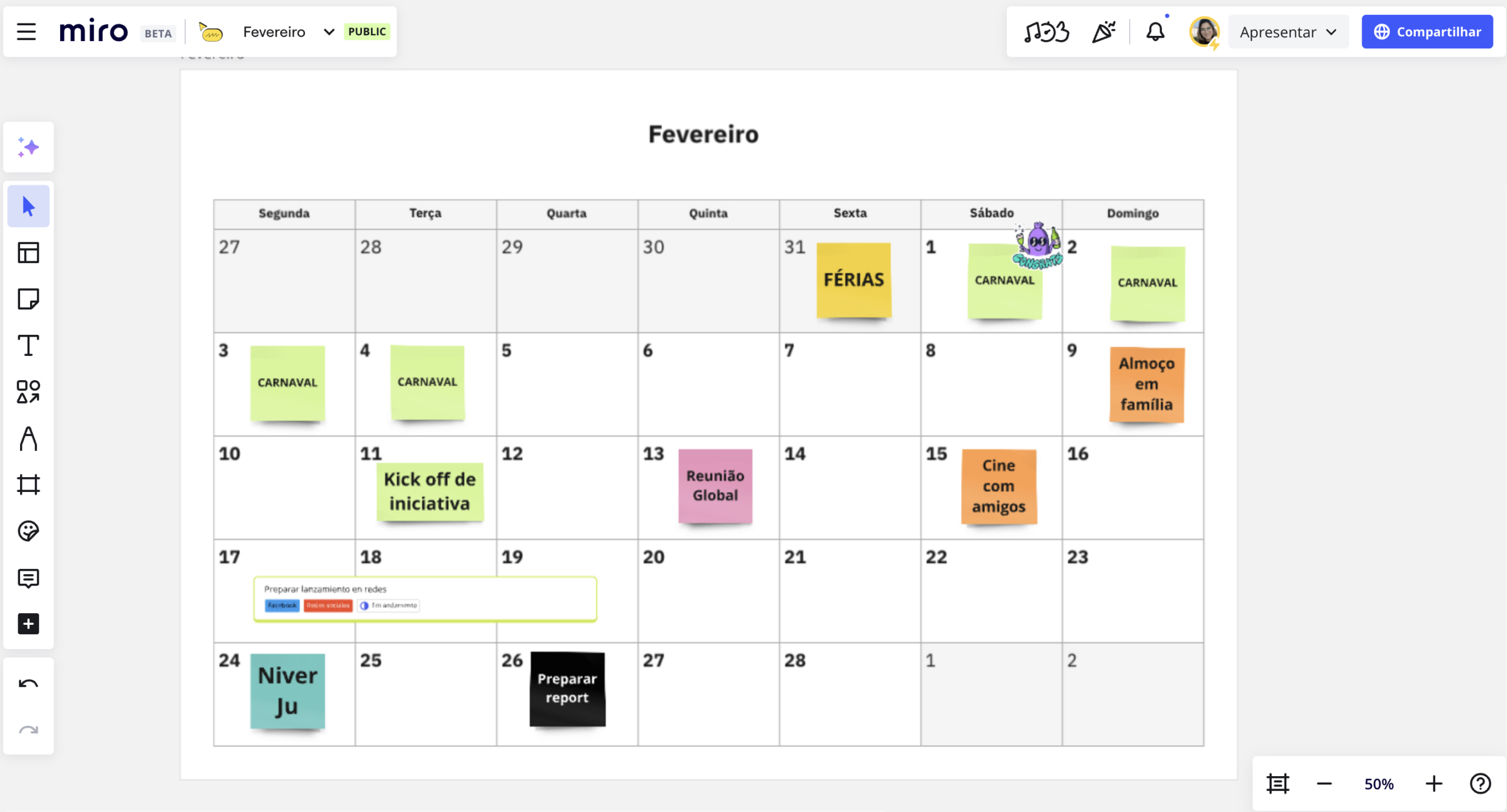 Calendário Fevereiro De 2025 Editável | +70M Confiam | Ver o Calendário de Fevereiro de 2025