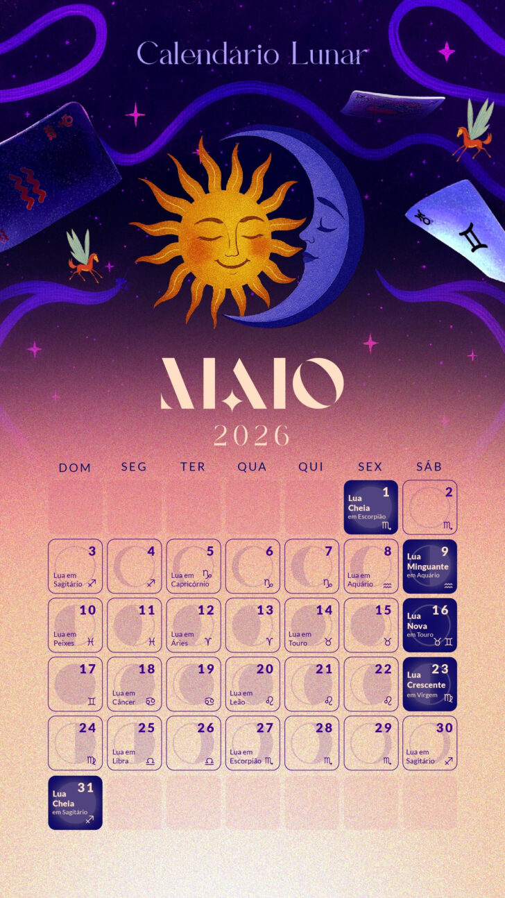 Calendario lunar setembro 2026