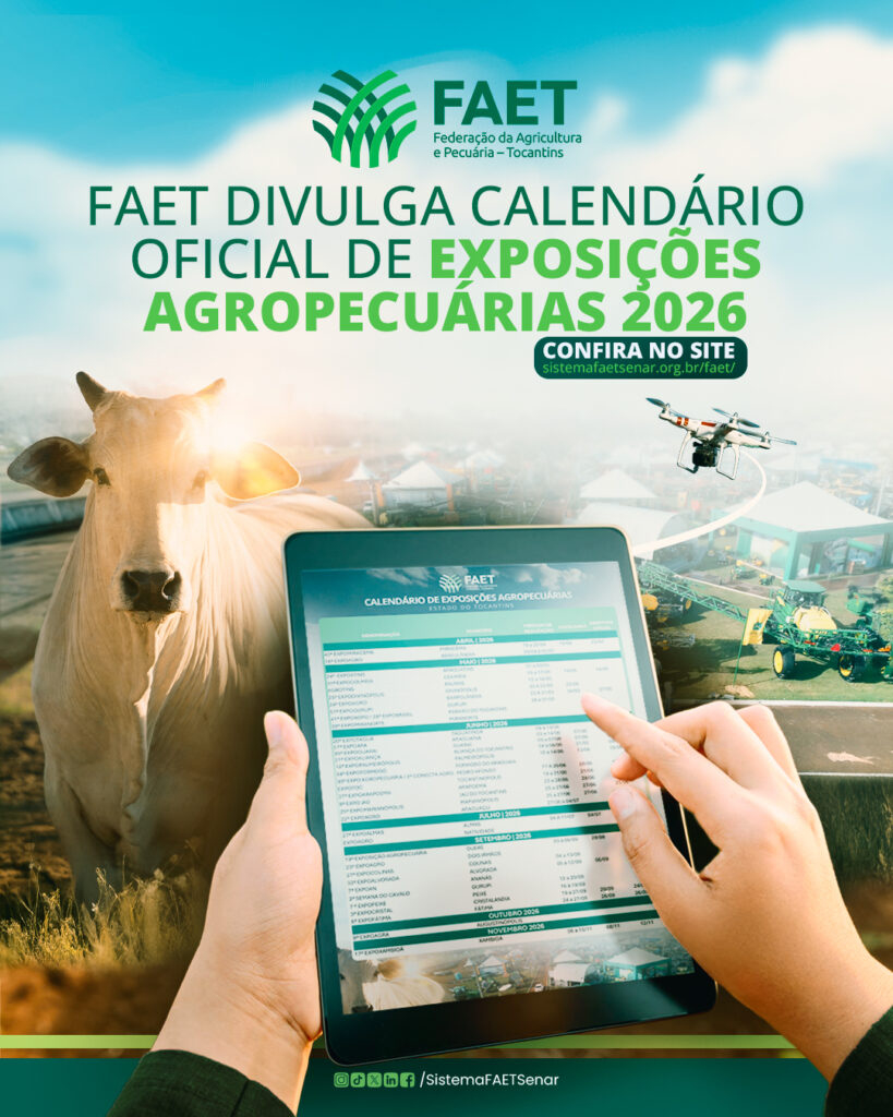 Faet Divulga Calendário Oficial De Feiras E Eventos Agropecuários | Calendario De Feiras E Eventos 2026