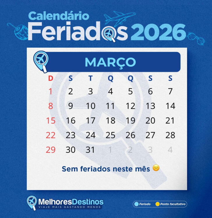 Calendario de 2026 marco
