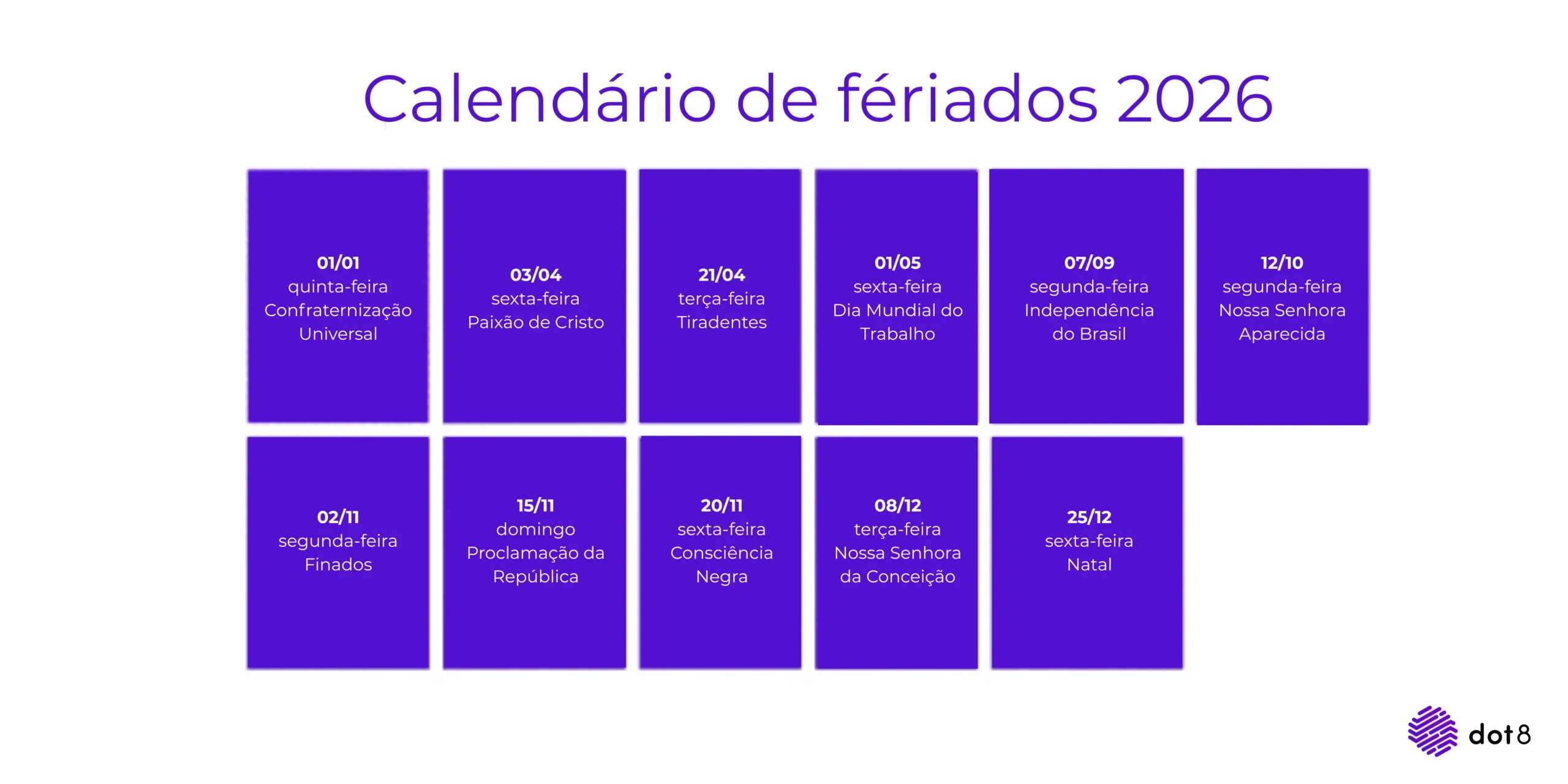 Feriados 2026: Calendário Completo E Dicas Para O Rh | Calendario 2026 Belo Horizonte