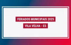 Feriados Vila Velha 2025 Cidade Feriados 2025 Vila Velha Es | Calendário 2025 Vila Velha