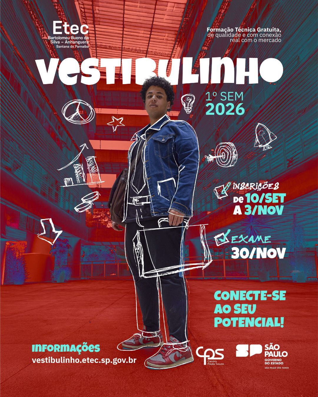 Vestibulinho Etec 1º Semestre De 2026 – Etec Bartolomeu Bueno Da | Calendario Vestibulinho Etec 2026